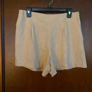 Loft linen shorts